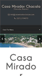 Mobile Screenshot of casamiradorchacala.com